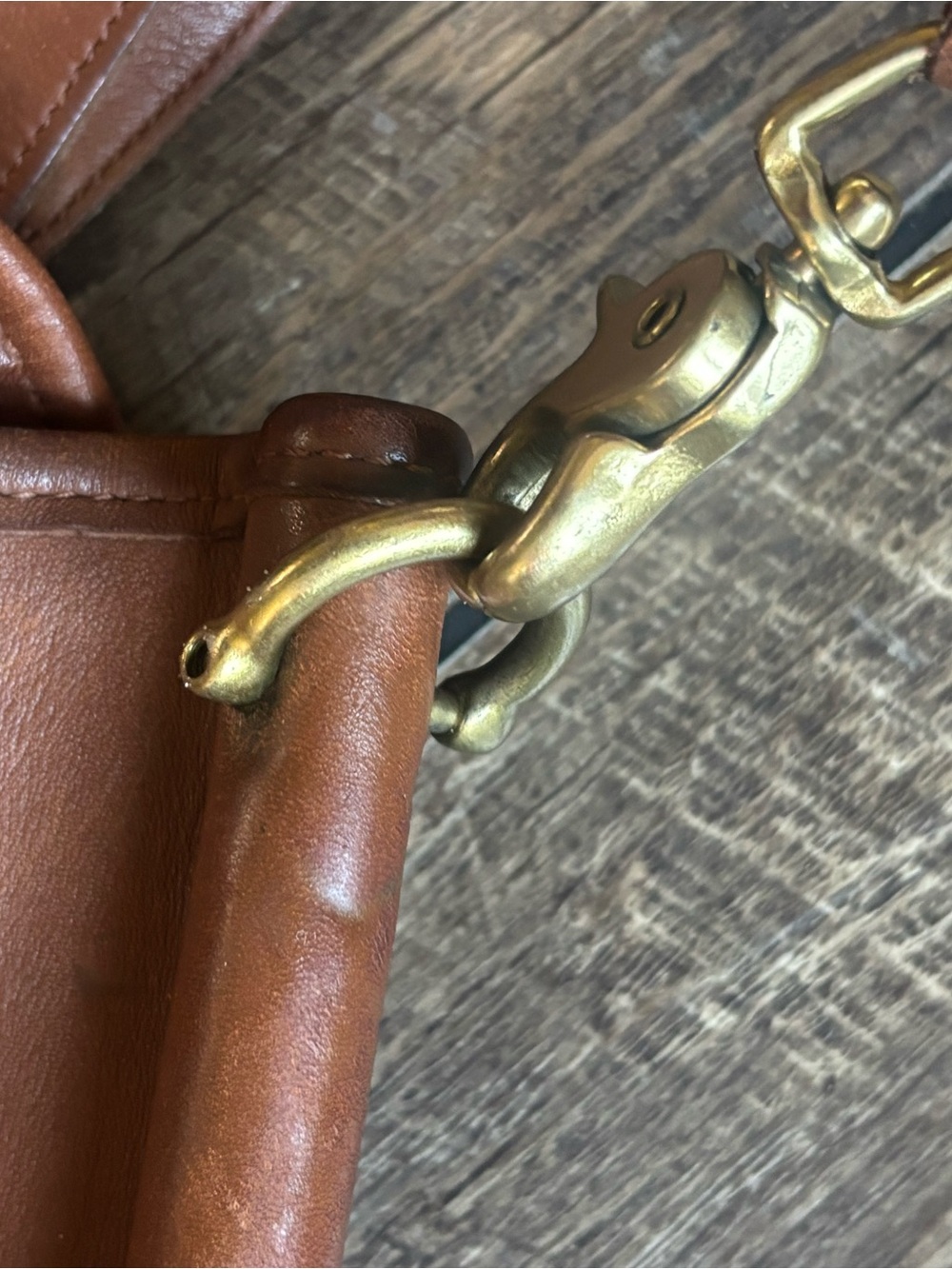 Coach LARGE Vintage 5279 Brown Kensington Leather Briefcase/Laptop Bag - Picture 11 of 16